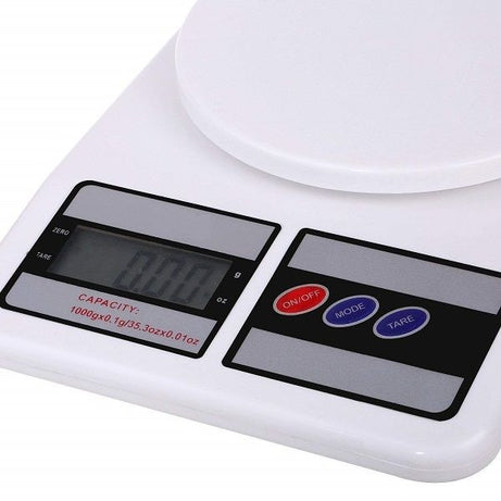 Kitchen Digital Weighing Scale Multipurpose (White, 10 Kg) - Oshi.pk - Buy & Sell Online