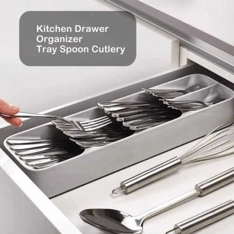 kitchen Drawer Cutlery Organizer Tray - Oshi.pk - Buy & Sell Online