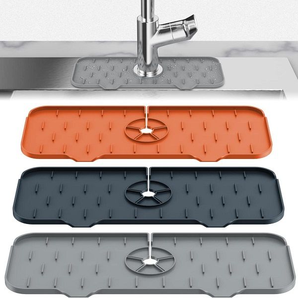 Kitchen Faucet Sink Splash Guard Silicone Sink Faucet Pad Sink Mat - Oshi.pk - Buy & Sell Online