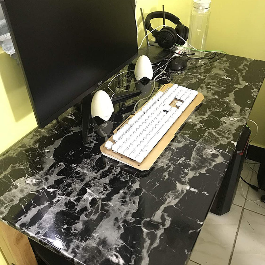 Kitchen Marble Sheet - Marbal Sheet for kitchen 60x200cm - Wall Paper Waterproof Heat Resistant Self Adhesive Anti Oil Kitchen Wallpaper Marble Sheet - Oshi.pk - Buy & Sell Online