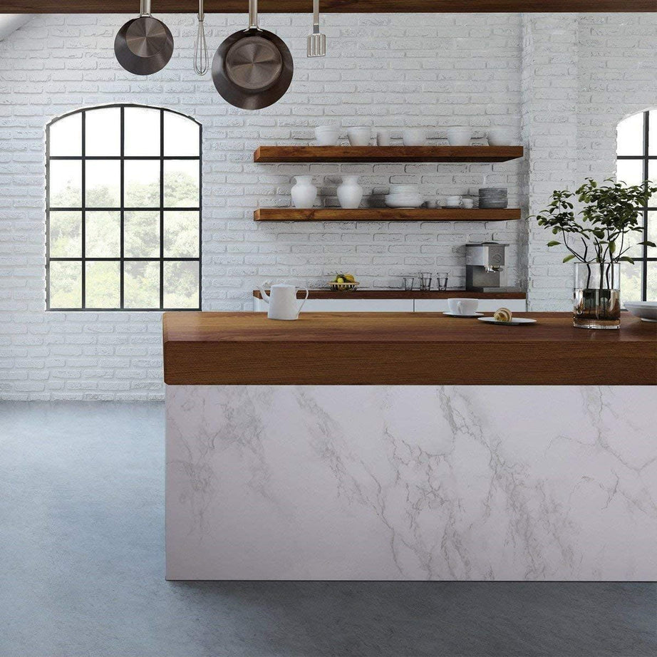 Kitchen Marble Sheet - Marbal Sheet for kitchen 60x200cm - Wall Paper Waterproof Heat Resistant Self Adhesive Anti Oil Kitchen Wallpaper Marble Sheet - Oshi.pk - Buy & Sell Online