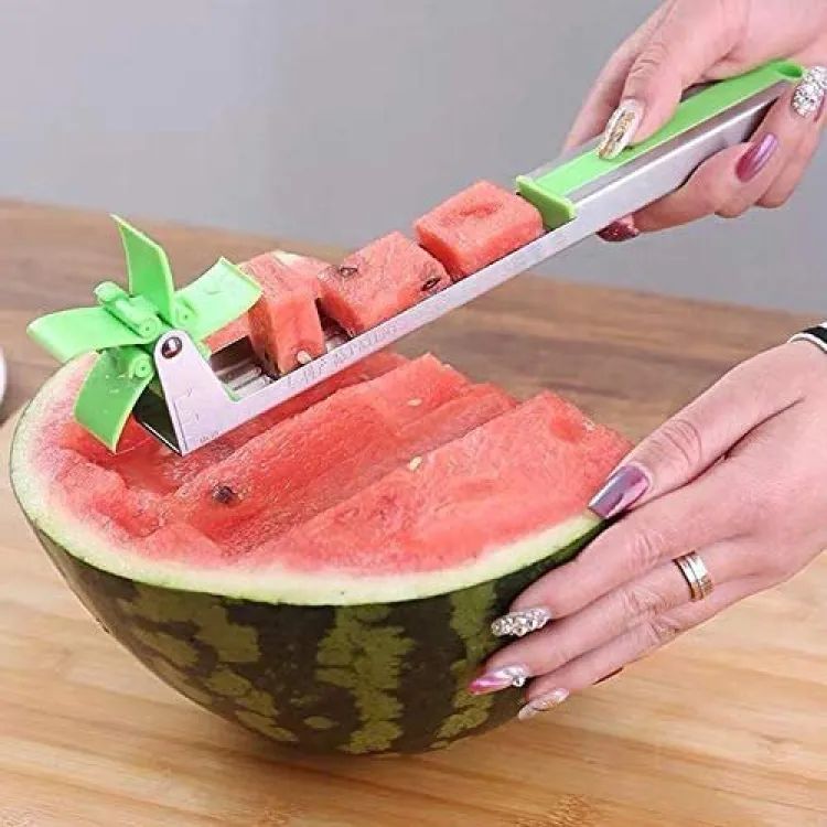 Kitchen Vegetable Cutter Watermelon Cutter Watermelon Cube Cutter Watermelon Slicer By Fancy Store - Oshi.pk - Buy & Sell Online