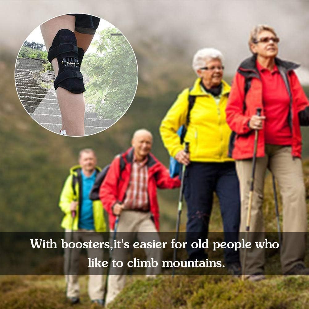 Knee Booster Joint Support Knee Pads Knee Patella Strap Power Lift Spring Force Knee Protection Powerful Support Power-lift Joint Old Cold Leg Knee Ba - Oshi.pk - Buy & Sell Online