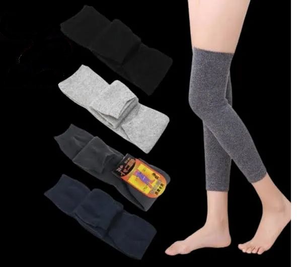 Knee Sock Winter Women Men Outdoor Sport Compression Warm Leggings - Oshi.pk - Buy & Sell Online