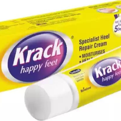 Krack Happy Feet Heel Cream With Active Repair New Advanced Formula - Oshi.pk - Buy & Sell Online