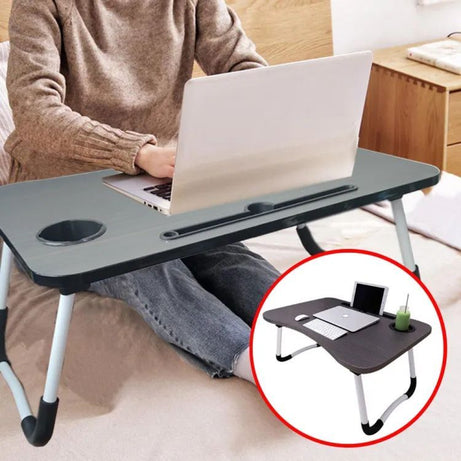Laptop Table Foldable Laptop Stand Laptop Table For Bed Study Table Cup Table - Oshi.pk - Buy & Sell Online