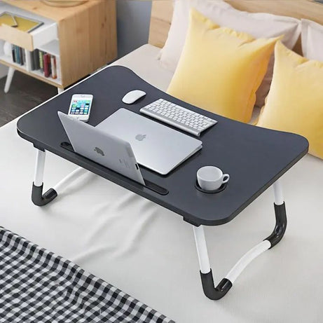 Laptop Table Foldable Laptop Stand Laptop Table For Bed Study Table Cup Table - Oshi.pk - Buy & Sell Online