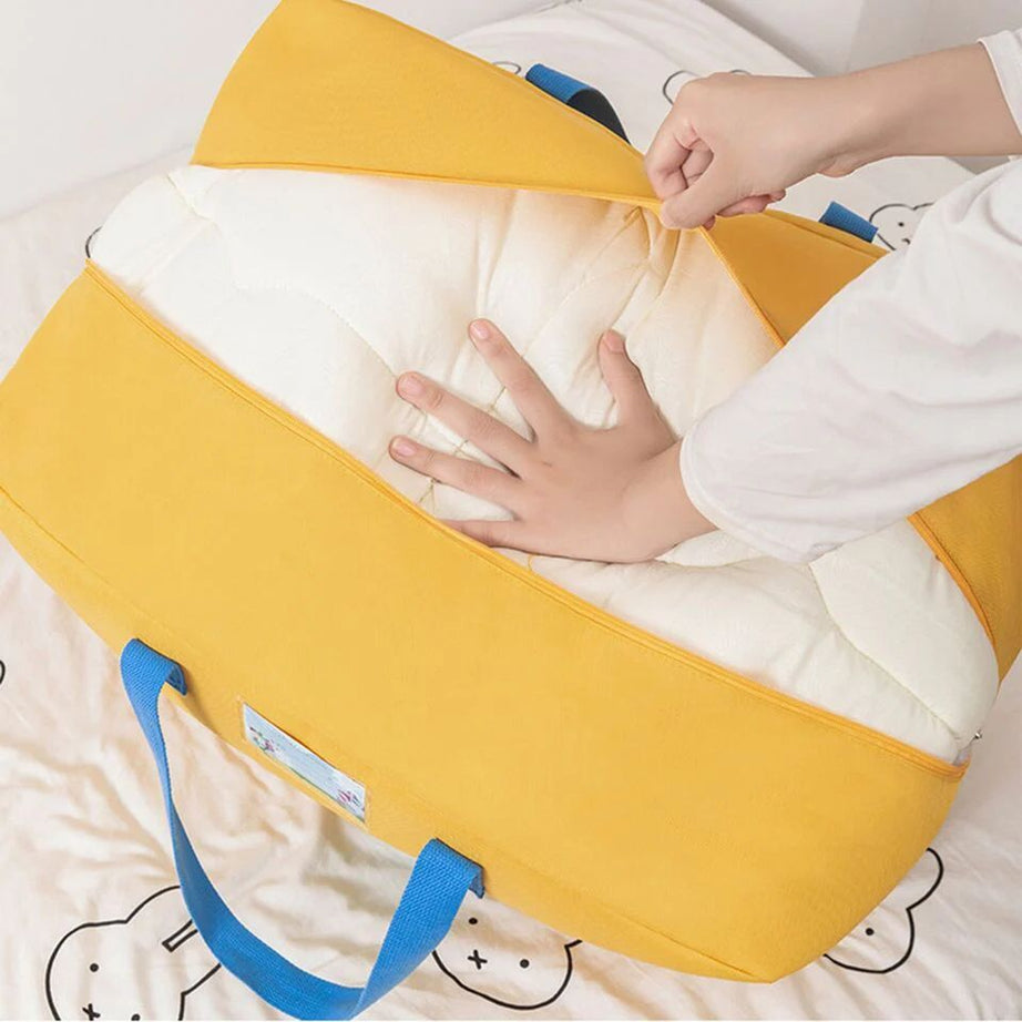 Large Capacity Cartoon Portable Bedsheet Storage Bag, An Indispensable Tool For Children's Movement, Home And Kindergarten Storage - Oshi.pk - Buy & Sell Online