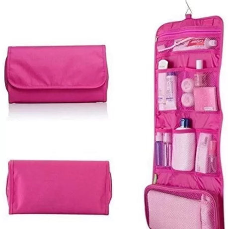 Large Folding Travel Toiletry Hanging Wash Bags Makeup Cosmetic Case Women Make Up Toiletries Organizer Waterproof Storage Bag - Oshi.pk - Buy & Sell Online
