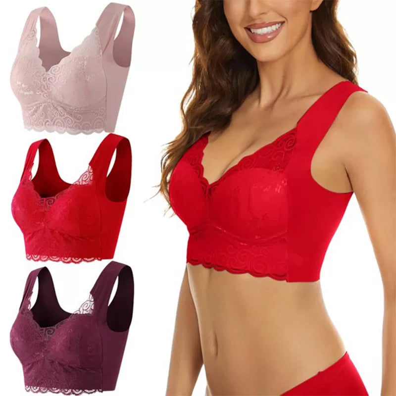 Large Tube Top Female Push Up Brassiere Laced Bra - Oshi.pk - Buy & Sell Online
