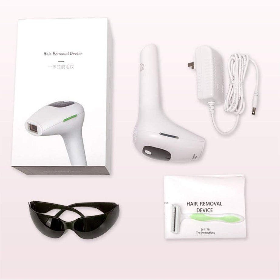 Laser Hair Removal, Permanent Hair Remover on Face and Body with Safe and Effective IPL Technology, for Men and Women, White - Oshi.pk - Buy & Sell Online