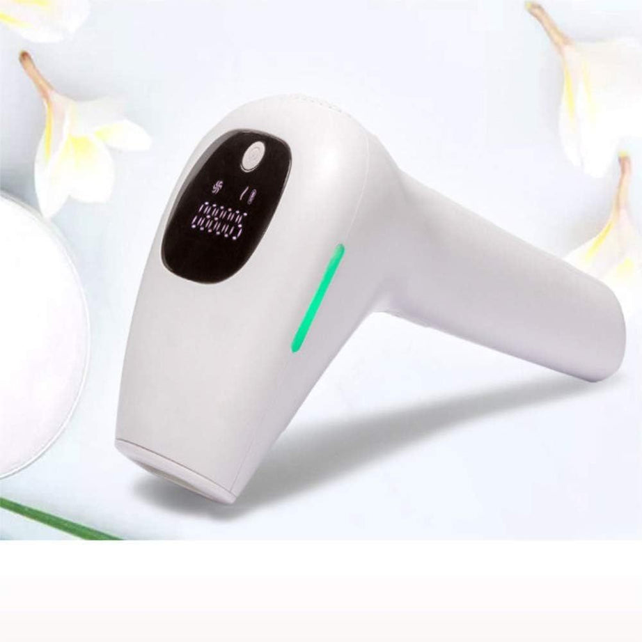 Laser Hair Removal, Permanent Hair Remover on Face and Body with Safe and Effective IPL Technology, for Men and Women, White