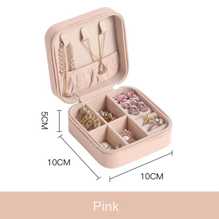 Latest Jewelry Organizer Box For Travelling Leather Box Hair Accessories - Oshi.pk - Buy & Sell Online
