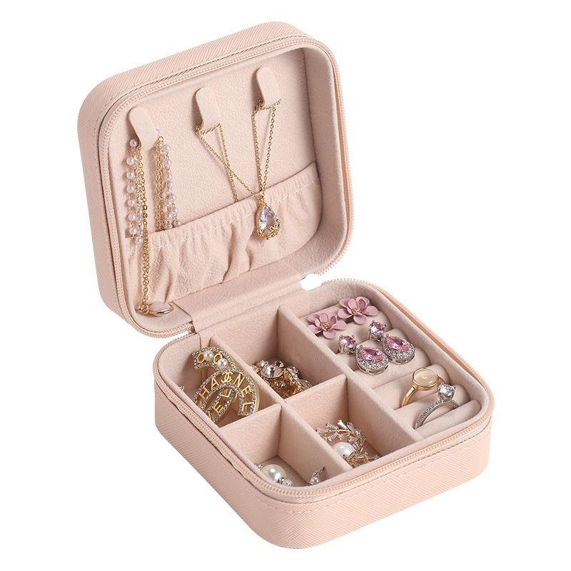 Latest Jewelry Organizer Box For Travelling Leather Box Hair Accessories - Oshi.pk - Buy & Sell Online