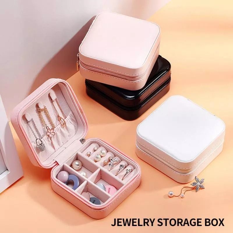 Latest Jewelry Organizer Box For Travelling Leather Box Hair Accessories - Oshi.pk - Buy & Sell Online
