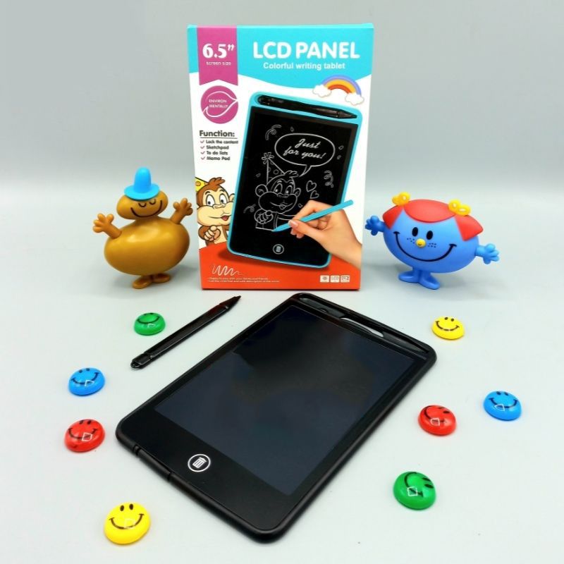 LCD Colorful Writing Tablet For Kids 6.5 inch Screen - Oshi.pk - Buy & Sell Online