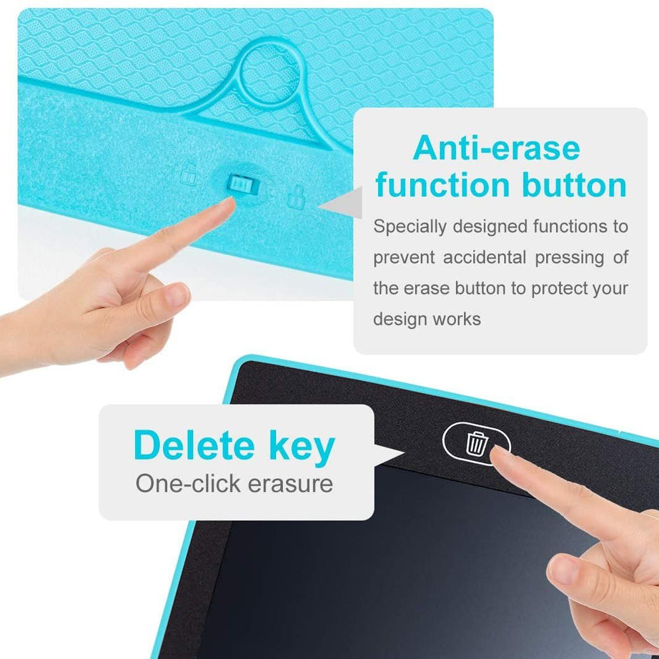 LCD Writing Tablet Drawing Pad 8.5 inch Portable Reusable Erasable Writing Board Digital Drawing Pad for Kids Drawing tablet Digital Drawing Board - Oshi.pk - Buy & Sell Online