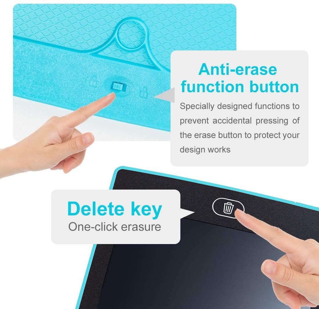 LCD Writing Tablet Drawing Pad 8.5 inch Portable Reusable Erasable Writing Board Digital Drawing Pad for Kids Drawing tablet Digital Drawing Board - Oshi.pk - Buy & Sell Online