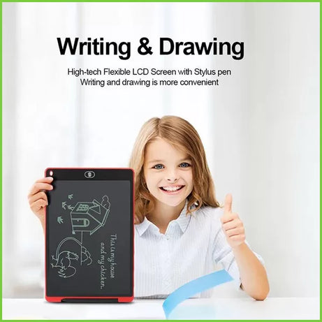 LCD Writing Tablet Electronic Slate E-writer Digital Memo Pad Erasable Writing Board Learning Toys And Gadgets For Educational And Daily Life Routine - Oshi.pk - Buy & Sell Online