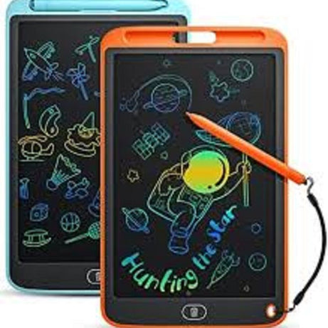 LCD Writing Tablet Electronic Slate E-writer Digital Memo Pad Erasable Writing Board Learning Toys And Gadgets For Educational And Daily Life Routine - Oshi.pk - Buy & Sell Online