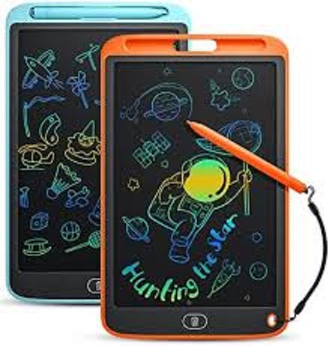 LCD Writing Tablet Electronic Slate E-writer Digital Memo Pad Erasable Writing Board Learning Toys And Gadgets For Educational And Daily Life Routine - Oshi.pk - Buy & Sell Online