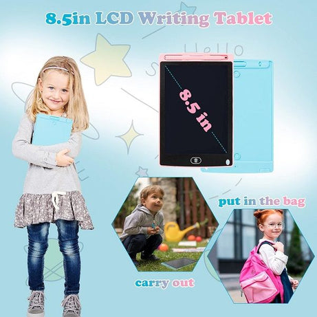 LCD Writing Tablet for Kids 8.5 inch Colorful Screen Drawing Doodle Pad - Oshi.pk - Buy & Sell Online