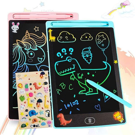 LCD Writing Tablet for Kids 8.5 inch Colorful Screen Drawing Doodle Pad - Oshi.pk - Buy & Sell Online