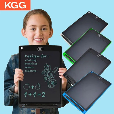 LCD Writing Tablet, Single Color Drawing Tablet With Protect Cover, Kids Drawing Pad 8.5 Inch Doodle Board - Oshi.pk - Buy & Sell Online