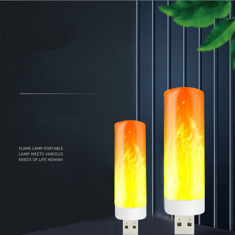 ( Pack Of 2 ) Led Flame Light - Oshi.pk - Buy & Sell Online
