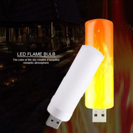 ( Pack Of 2 ) Led Flame Light - Oshi.pk - Buy & Sell Online