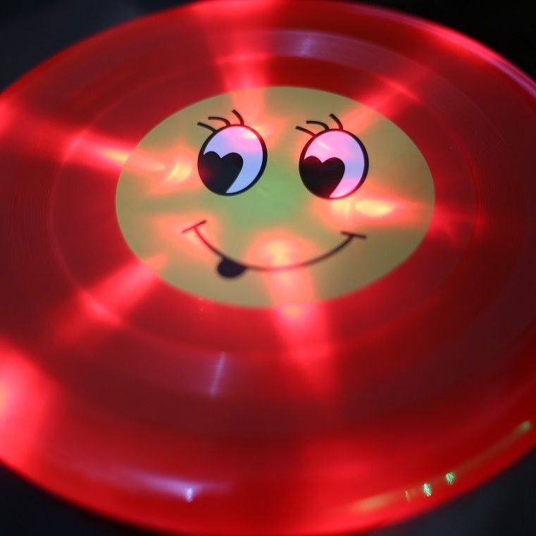 LED Flying Discs - Smiley with Light - Oshi.pk - Buy & Sell Online
