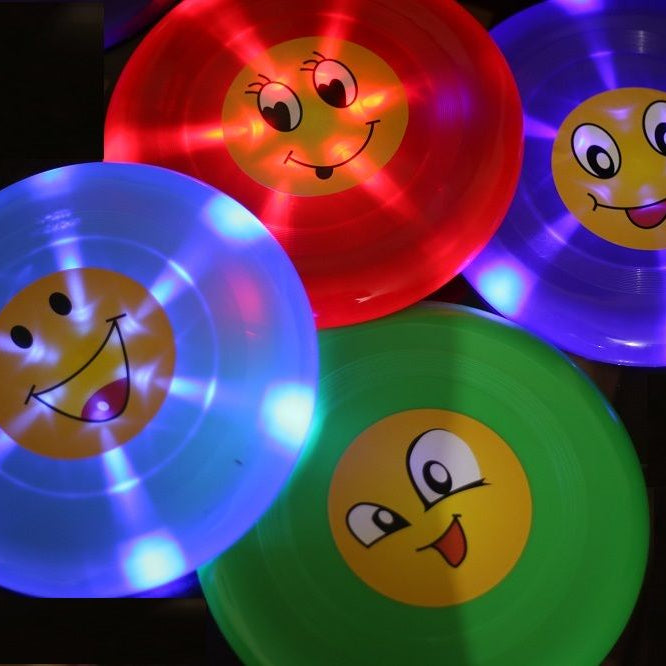 LED Flying Discs - Smiley with Light - Oshi.pk - Buy & Sell Online