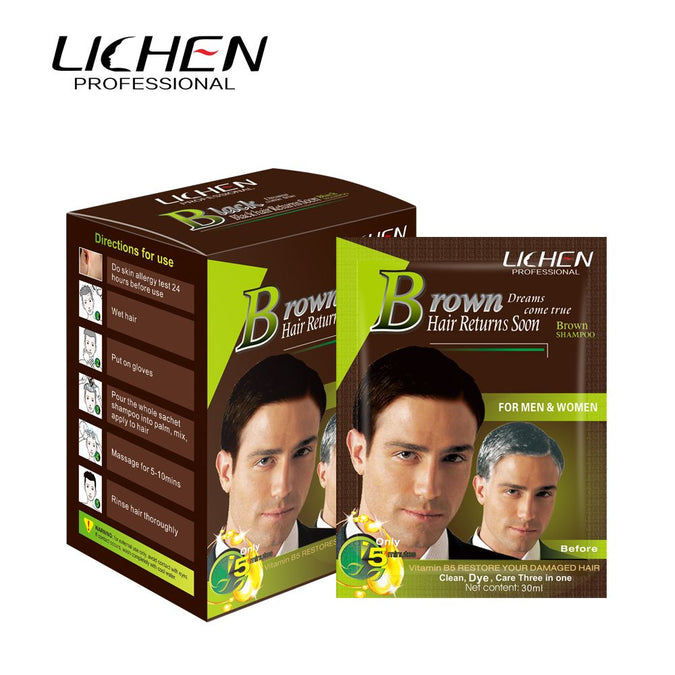 Lichen Professional Hair Return Soon Brown Shampoo 01 Sachet - Oshi.pk - Buy & Sell Online