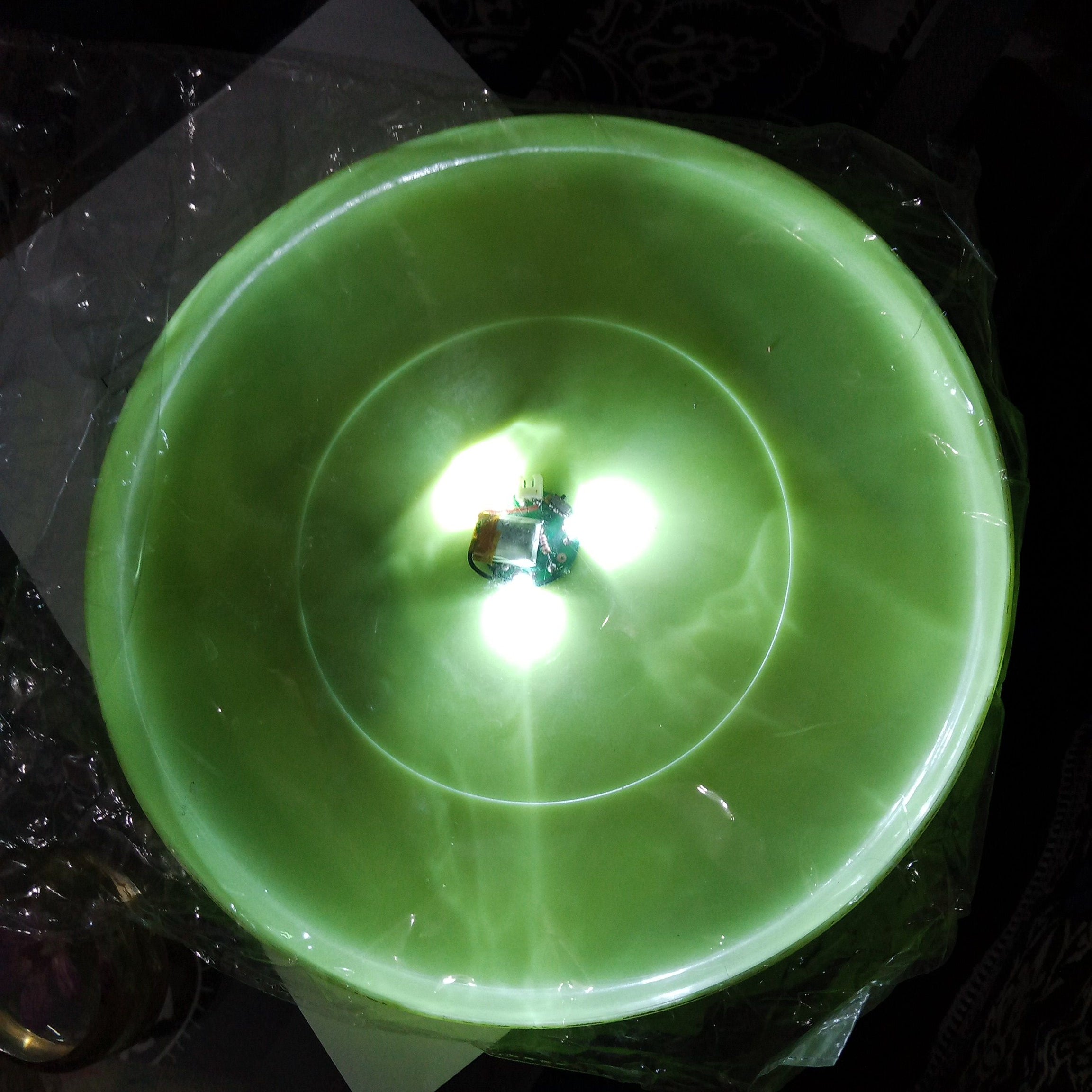 Lighting Frisbee - 10 inches rechargeable with unique charger - Oshi.pk - Buy & Sell Online