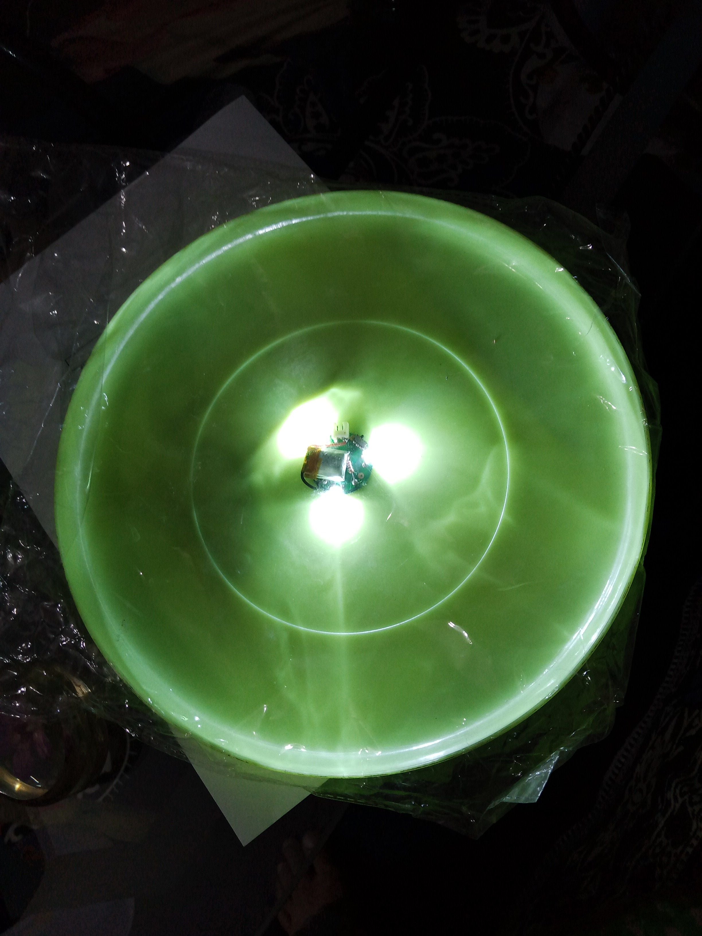 Lighting Frisbee - 10 inches rechargeable with unique charger - Oshi.pk - Buy & Sell Online