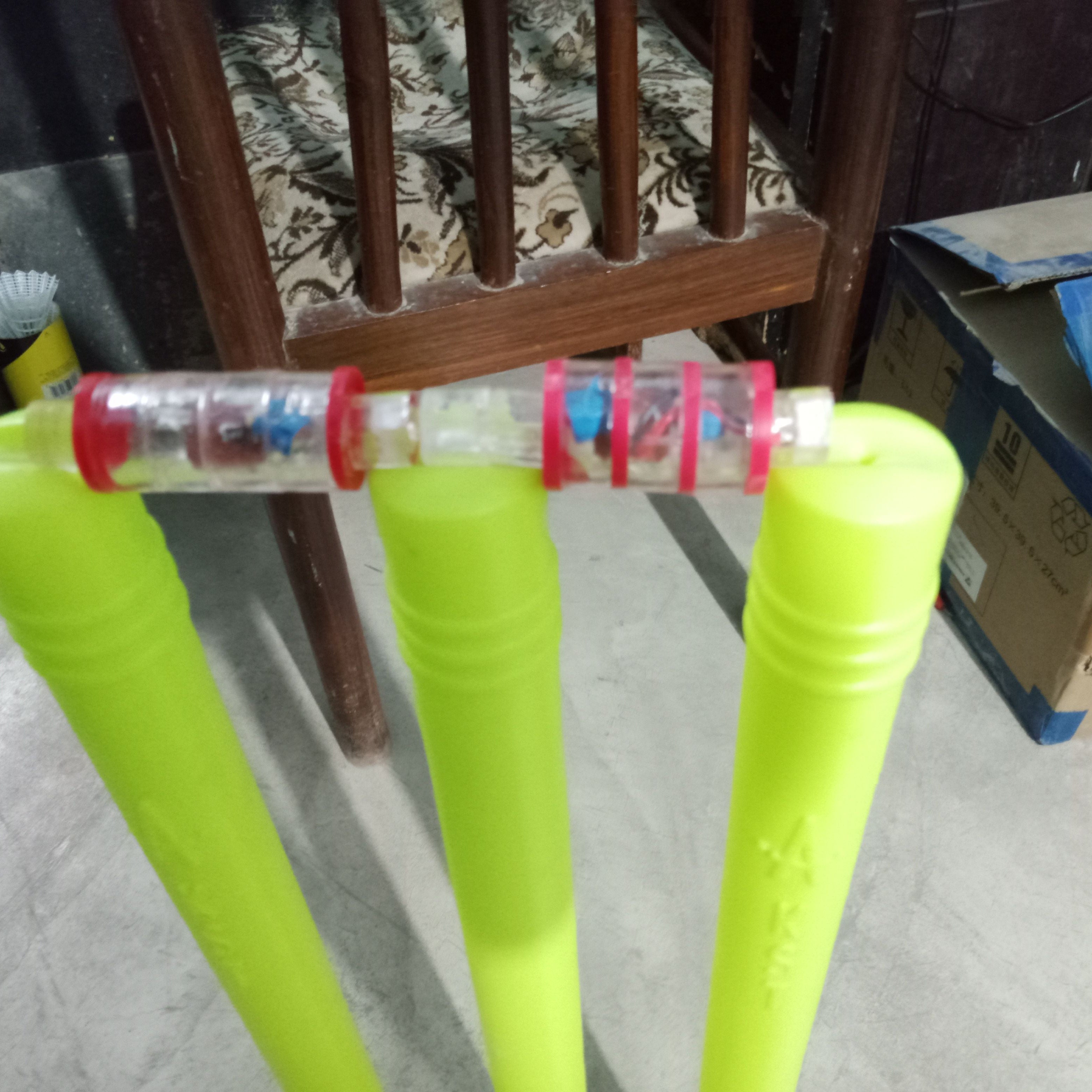 Rechargeable LED Stumps- Gllow on Hit - Oshi.pk - Buy & Sell Online