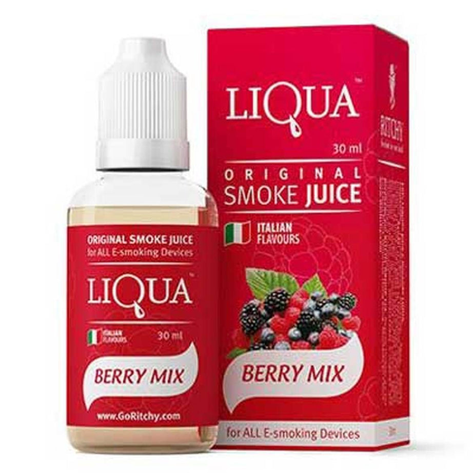 Liqua Vape Refiller (Pack of 5)( Berry_Mix, Citrus_Mix, lemon, Melon, watermelon)