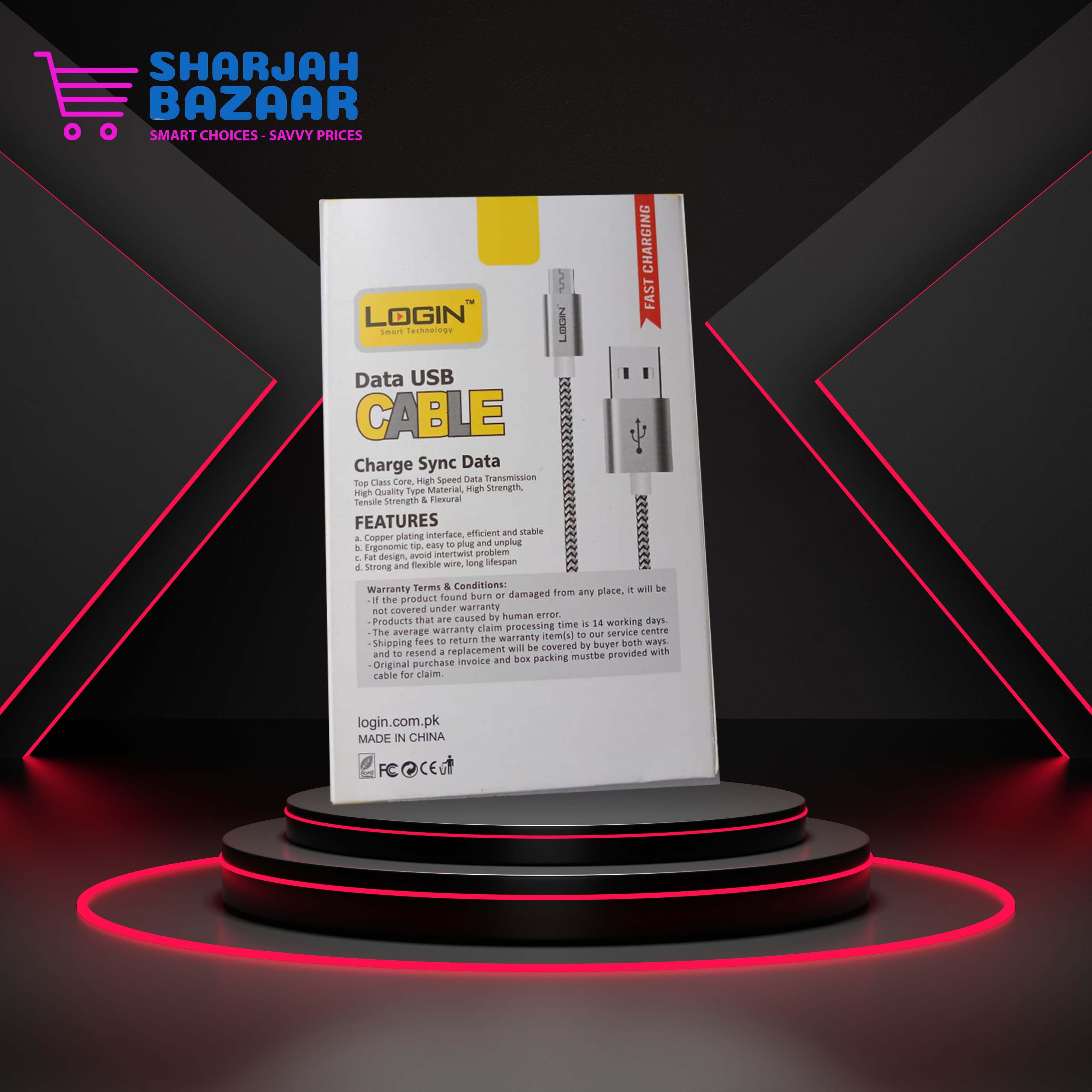 High quality Android Data Cable LT-40 - Reliable Connectivity at Your Fingertips - Oshi.pk - Buy & Sell Online
