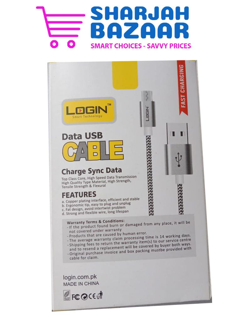 High quality Android Data Cable LT-40 - Reliable Connectivity at Your Fingertips - Oshi.pk - Buy & Sell Online