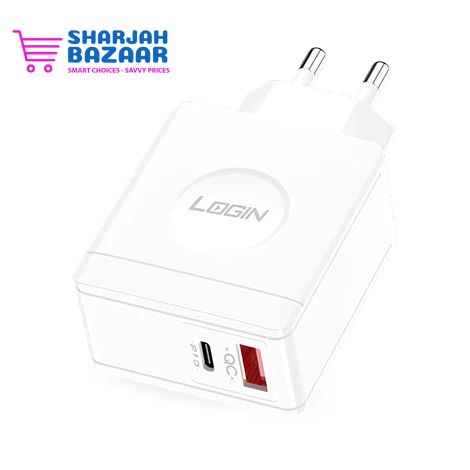 LOGIN Super Fast Charger (LT_CHPD50) - Swift Charging Solution - Oshi.pk - Buy & Sell Online