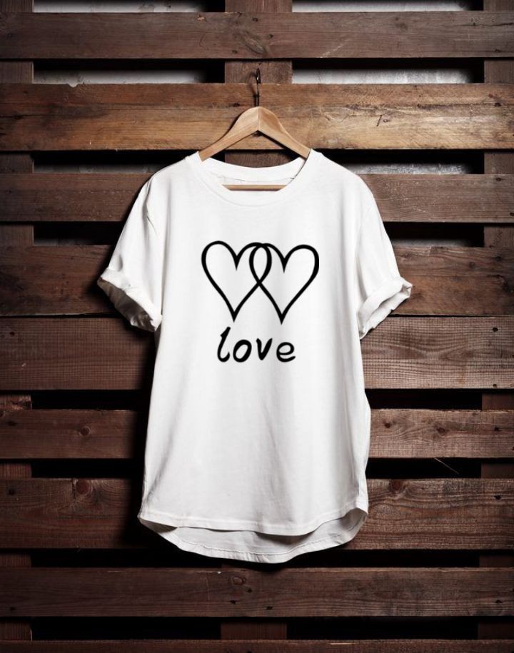 LOVE PRINTED WHITE T-SHIRT - Oshi.pk - Buy & Sell Online