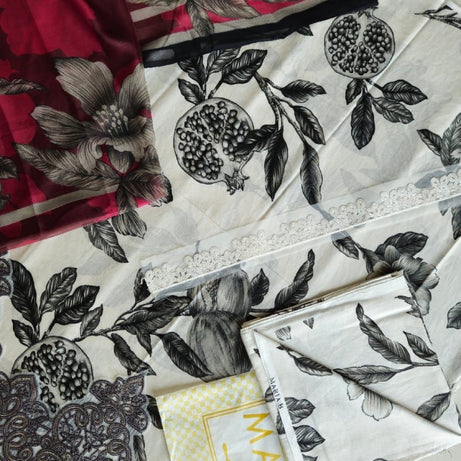 M.Prints by Maria B. - Eid Edition ’23 Grey - Oshi.pk - Buy & Sell Online