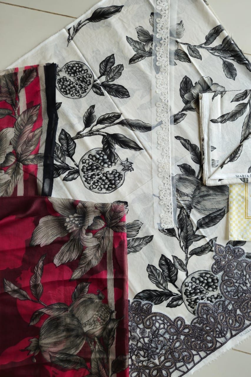 M.Prints by Maria B. - Eid Edition ’23 Grey - Oshi.pk - Buy & Sell Online