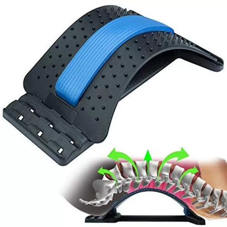 Magic Back Stretcher Lumbar Support Device for Upper and Lower Back Pain Relief - Oshi.pk - Buy & Sell Online