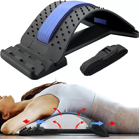 Magic Back Stretcher Lumbar Support Device for Upper and Lower Back Pain Relief - Oshi.pk - Buy & Sell Online