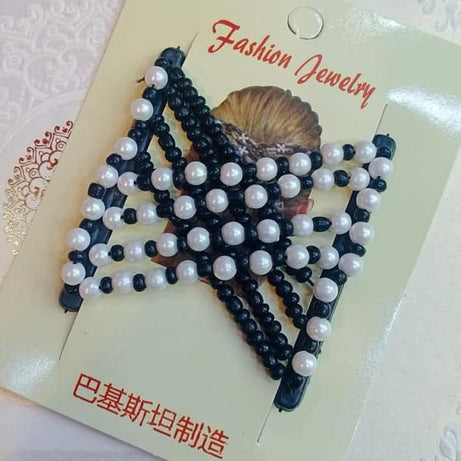 Magic Comb Clip For Women, Girls Hair Accessories For Girls Magic Elastic Hair Comb Clips Fancy Magic Comb Double Hair Comb Magic Clips - Oshi.pk - Buy & Sell Online