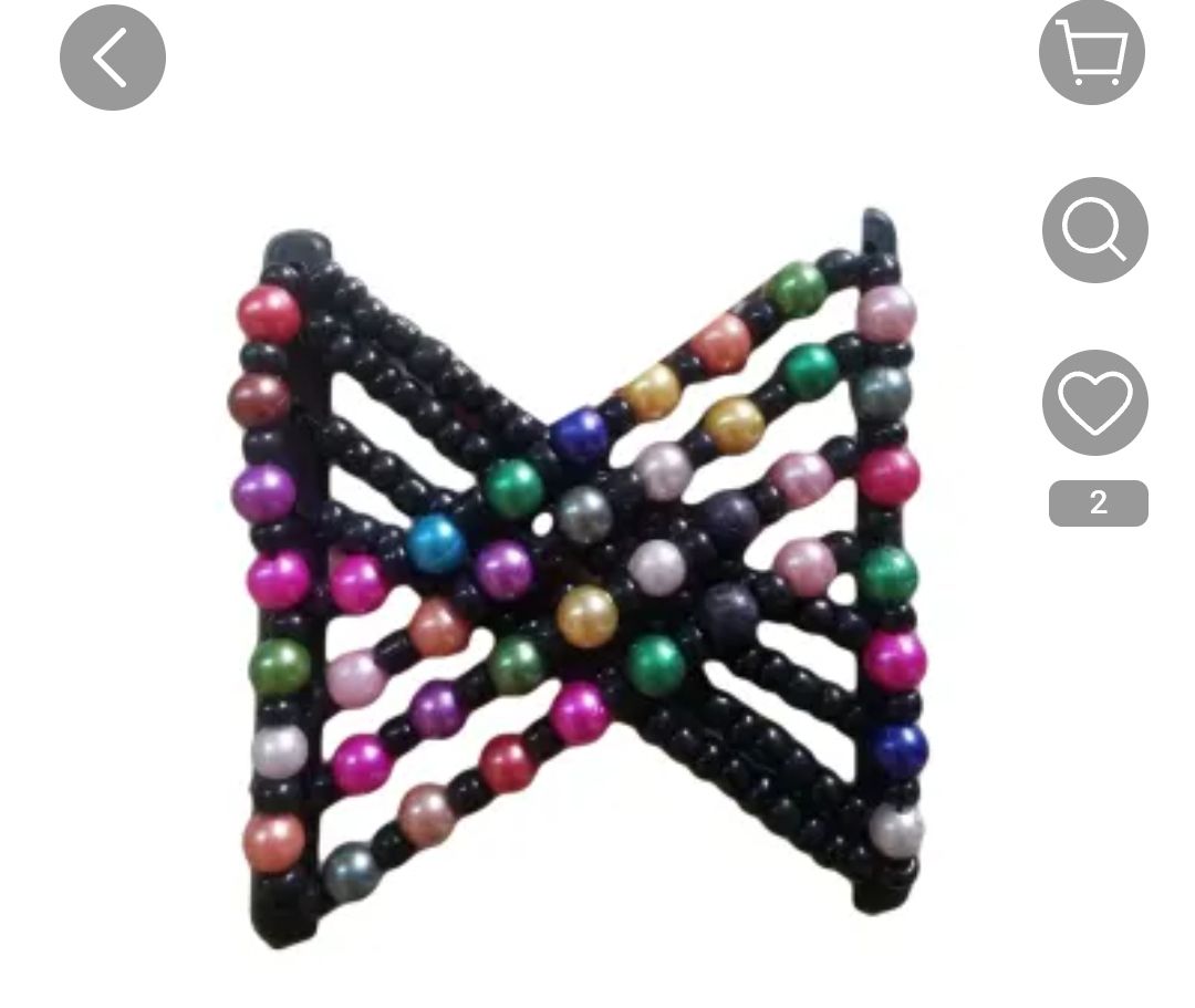 Magic Comb Clip For Women, Girls Hair Accessories For Girls Magic Elastic Hair Comb Clips Fancy Magic Comb Double Hair Comb Magic Clips - Oshi.pk - Buy & Sell Online