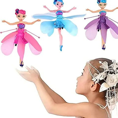 Magic Flying Fairy Princess Doll For Kids Usb Rechargeable Gesture Sensing Mini Flying Toy For Indoor - Oshi.pk - Buy & Sell Online