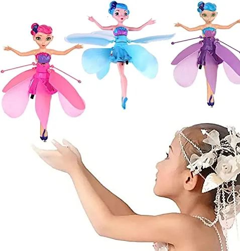 Magic Flying Fairy Princess Doll For Kids Usb Rechargeable Gesture Sensing Mini Flying Toy For Indoor - Oshi.pk - Buy & Sell Online