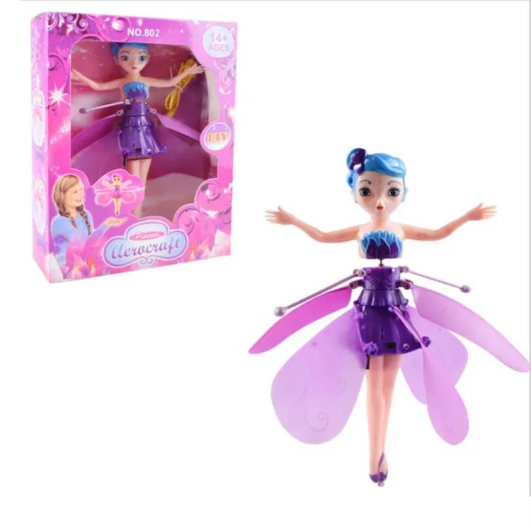Magic Flying Fairy Princess Doll For Kids Usb Rechargeable Gesture Sensing Mini Flying Toy For Indoor - Oshi.pk - Buy & Sell Online